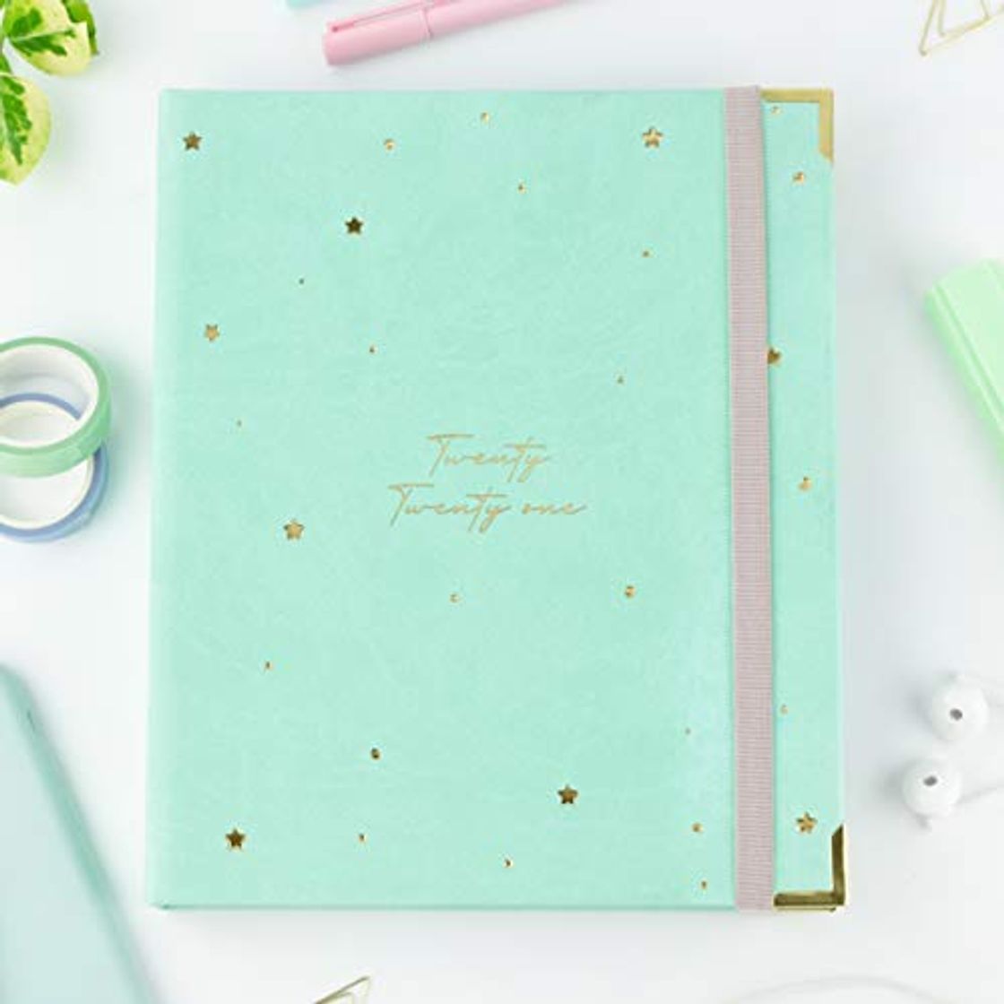 Social Planner Paris 2020-2021- 16 Meses- 16 x 22 cm- Formato Carpeta- Wireo
