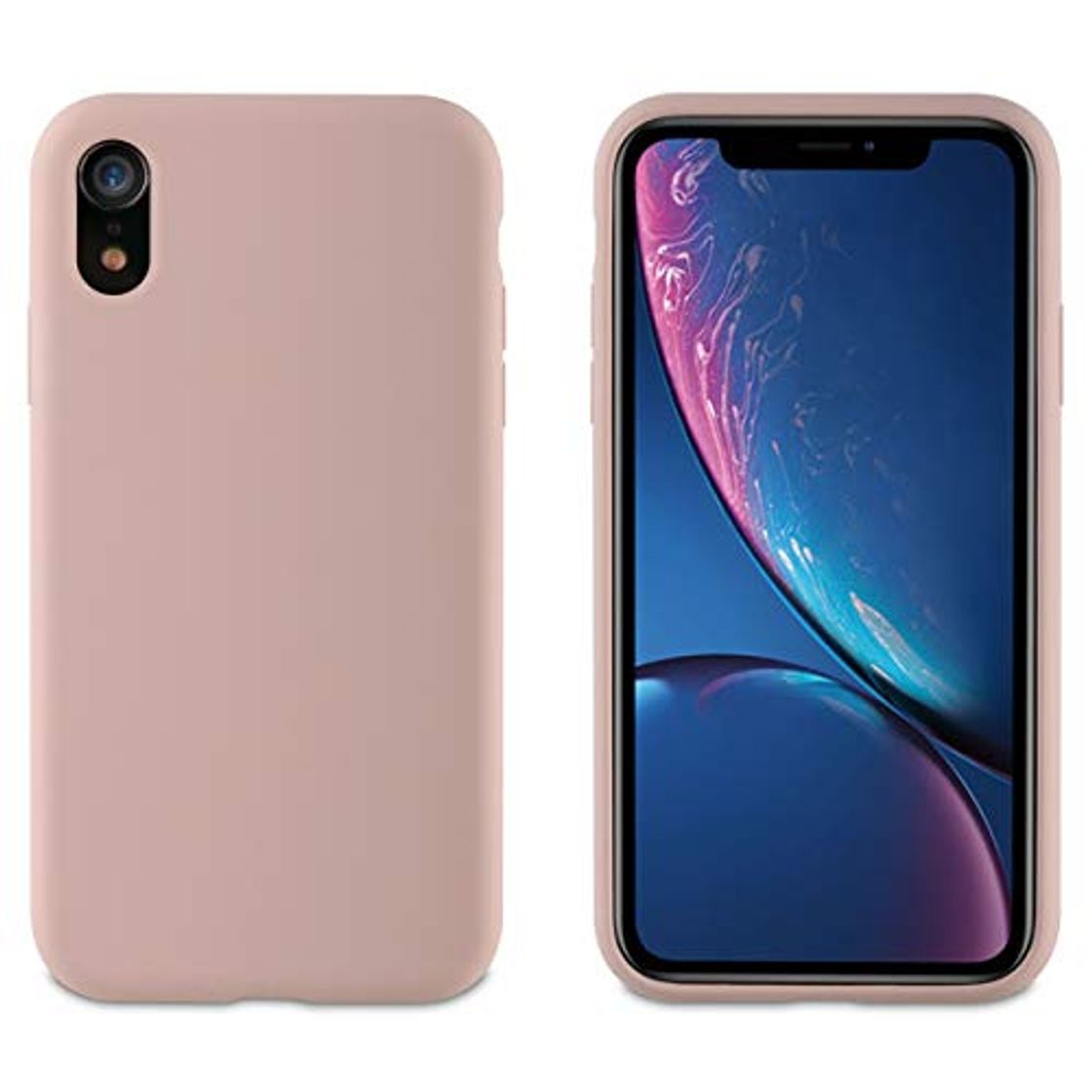 Productos Muvit Carcasa Apple iPhone XR Liquid Edition Pink Sand