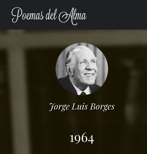 Poemas de José Luis Borges 