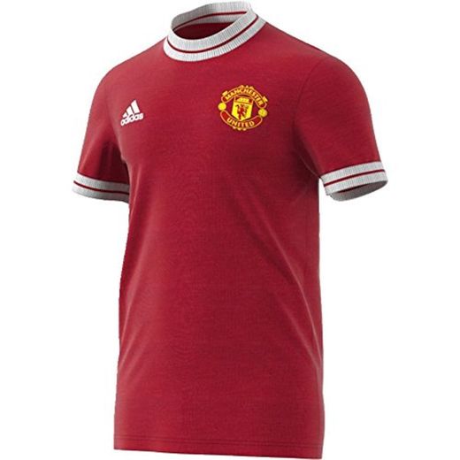 adidas Manchester United Icon - Camiseta para Hombre, Hombre, CV8102/XL, Rojo, FR