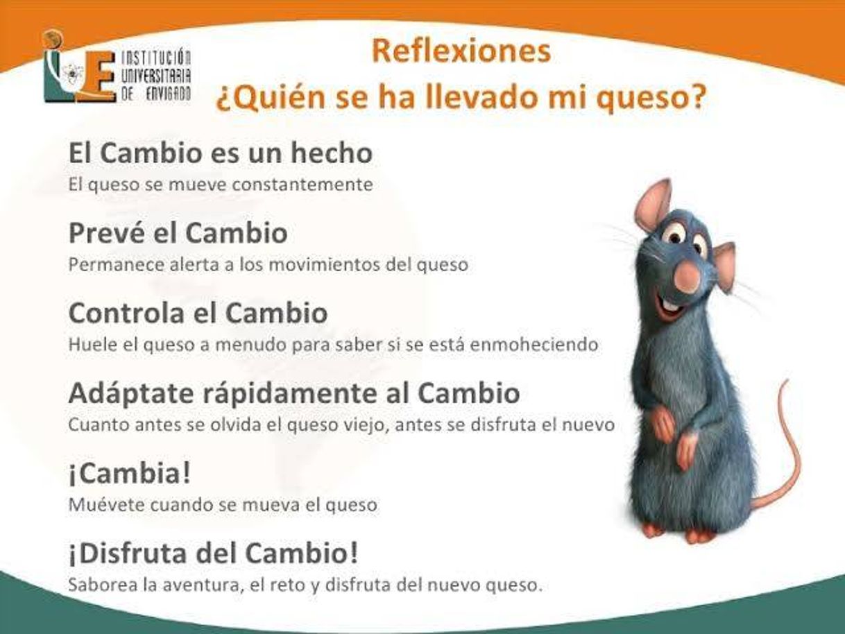 Libro ¿Quién se ha llevado mi queso?: Cómo adaptarnos en un mundo en