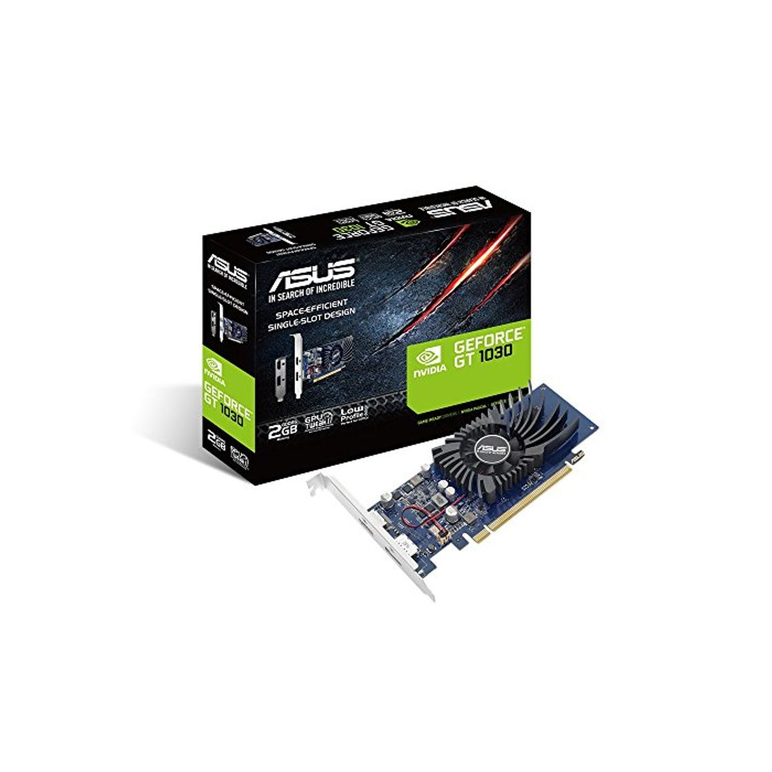 Social ASUS GT1030-2G-BRK - Tarjeta gráfica