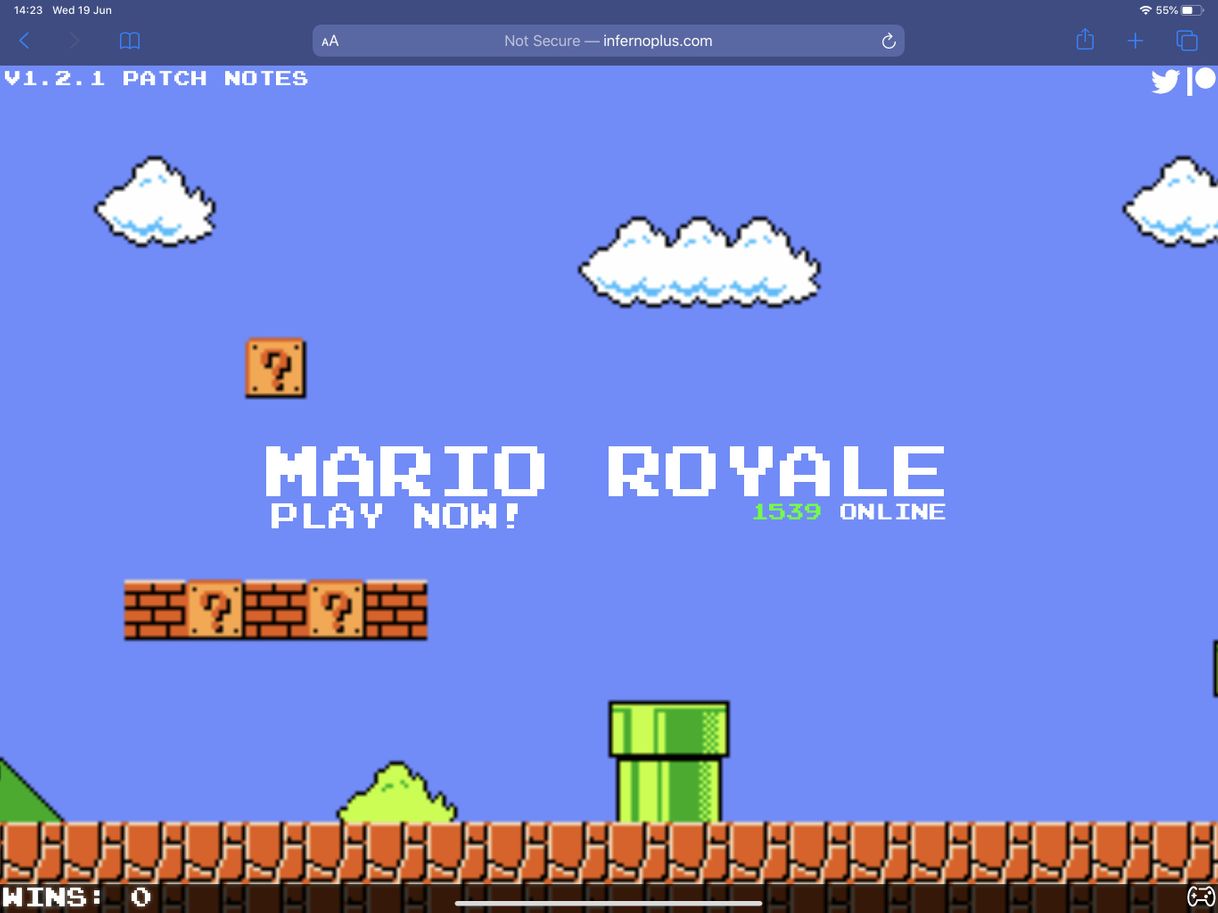 Videojuegos Mario Royale