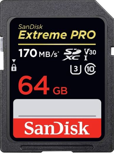 SanDisk Extreme PRO - Tarjeta de 64GB