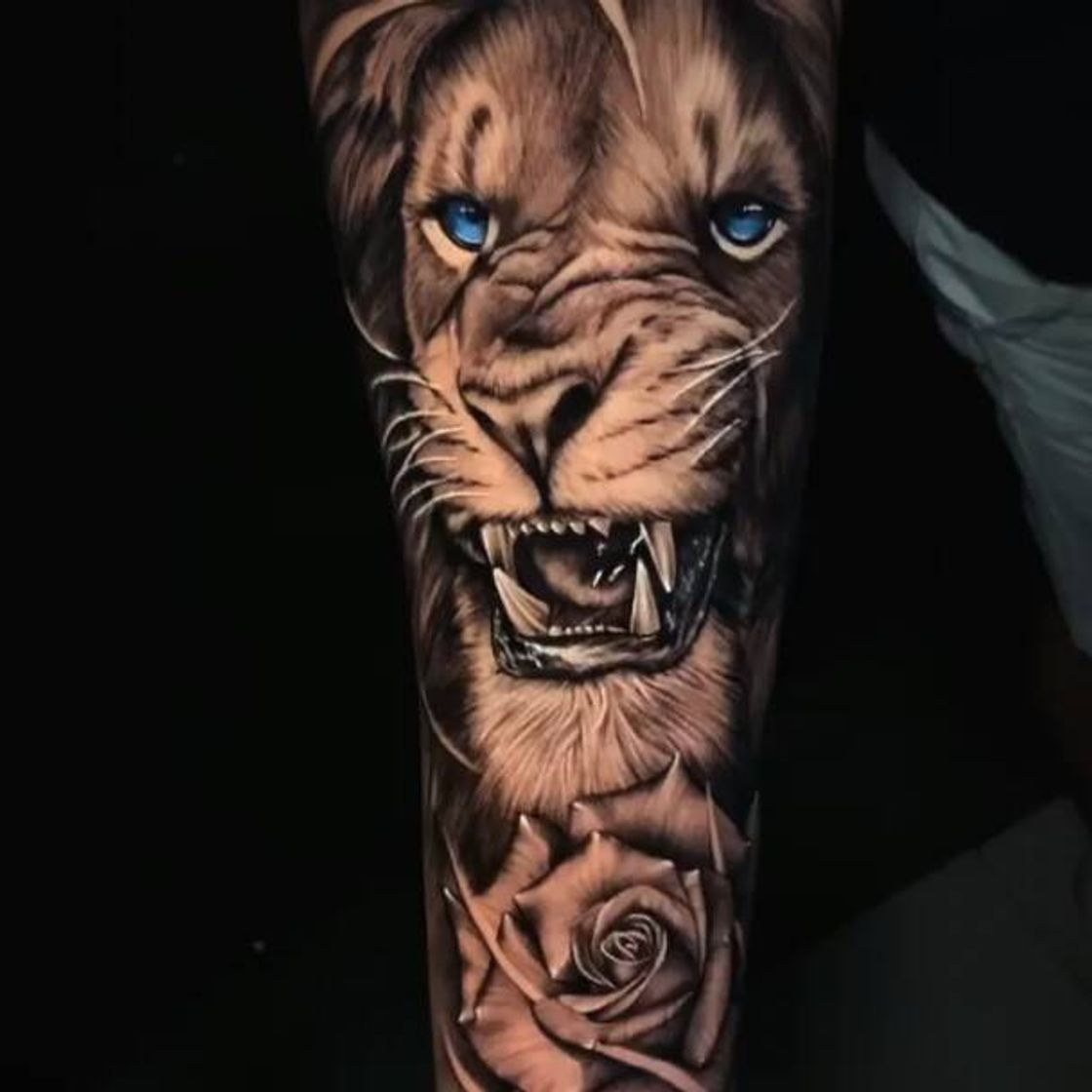 Moda Lion tattoos Realistic