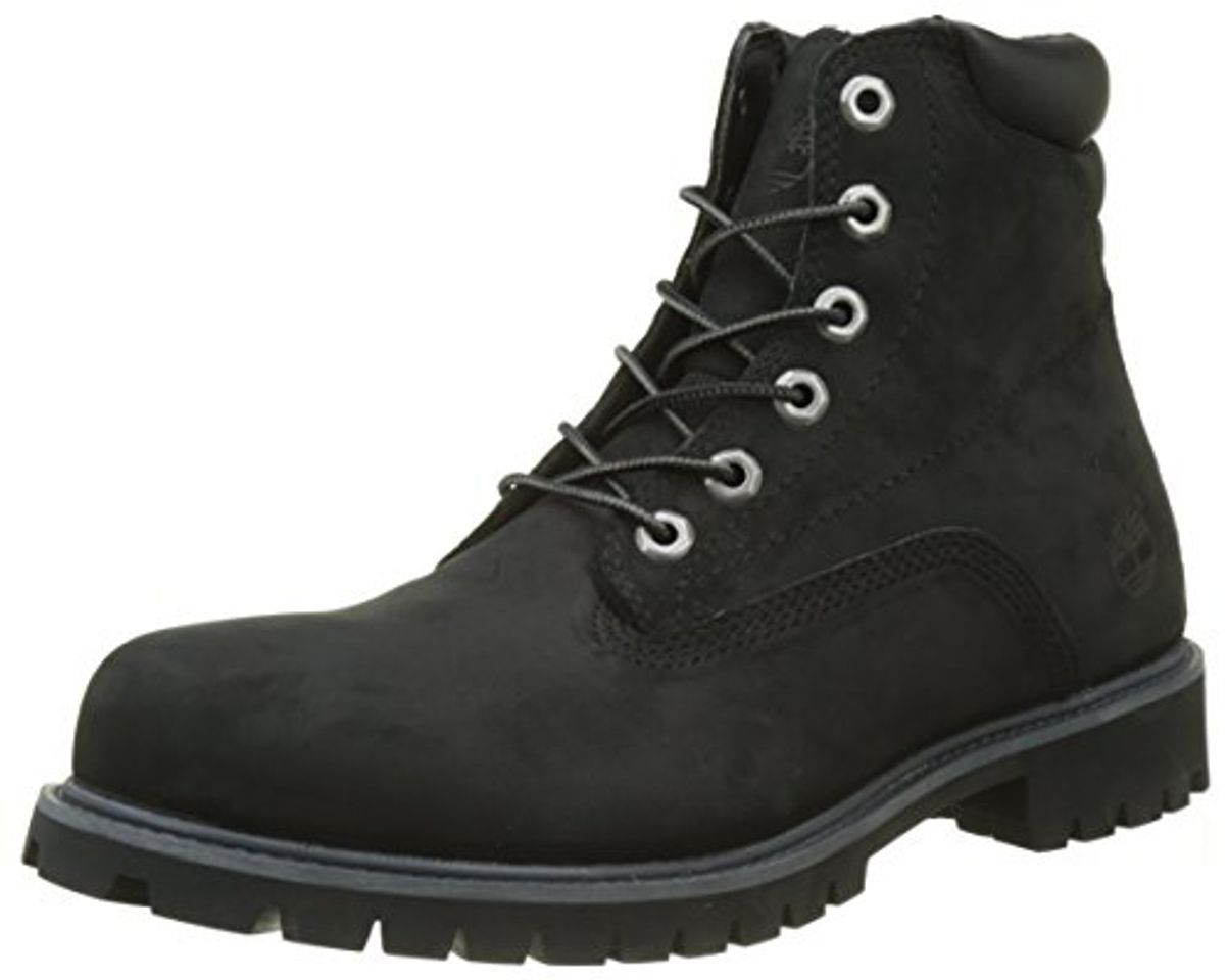 Fashion Timberland 6 Inch Alburn Waterproof, Botas Chukka para Hombre, Negro