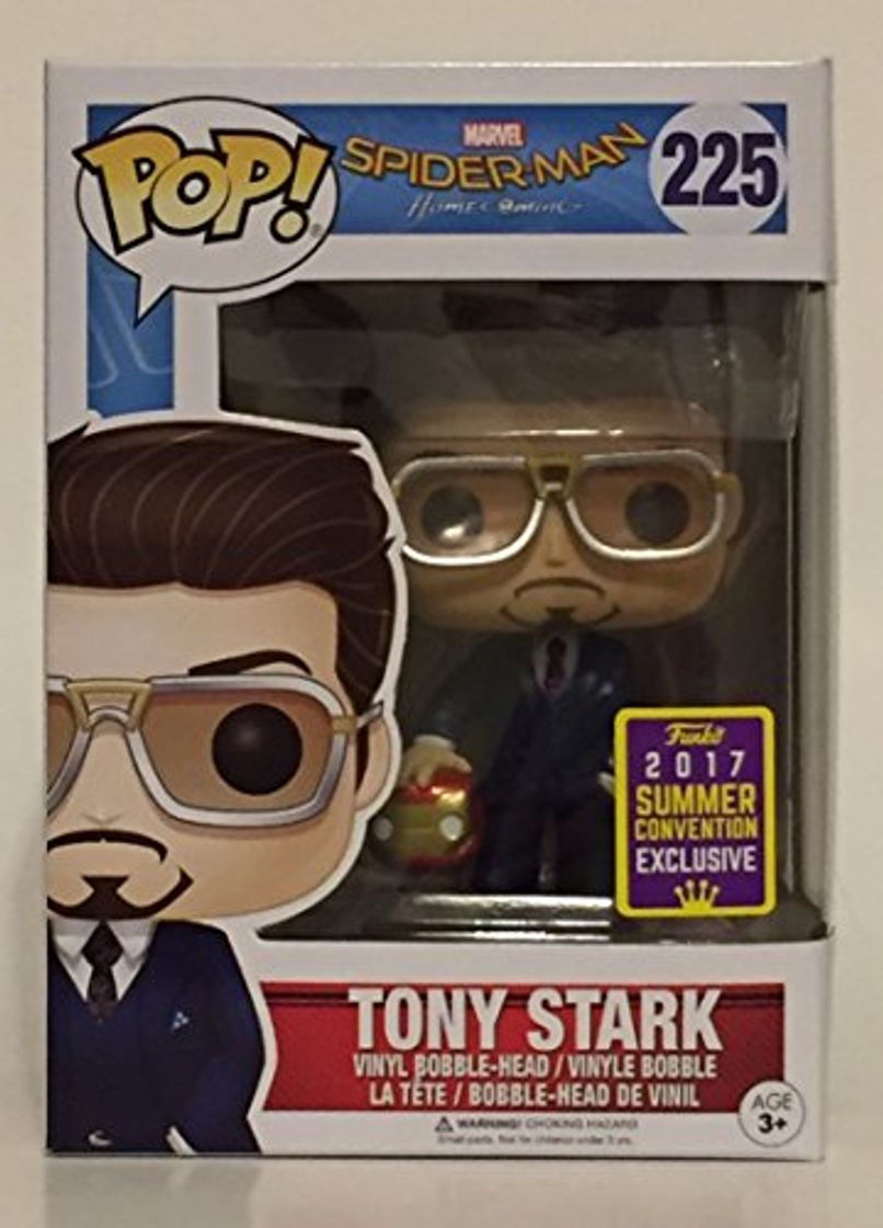 Product Funko Pop! SDCC 2017 Tony Stark Holding Helmet Edición Limitada Summer Convention Exclusive