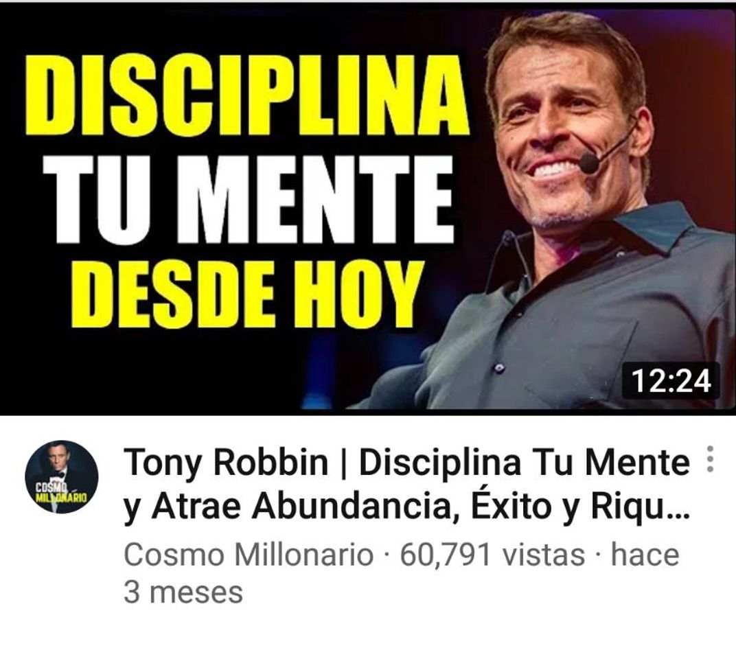 Moda Tony Robbins !!!