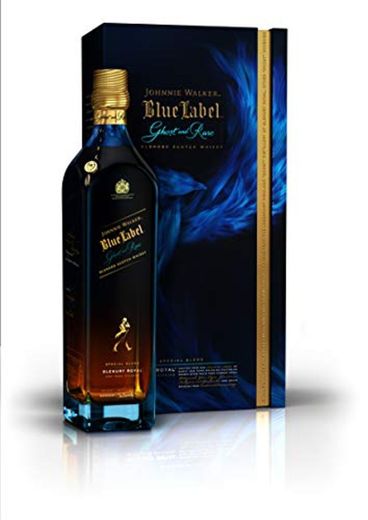 Johnnie Walker Blue Label Ghost & Rare Glenury Royal Whisky Escocés de