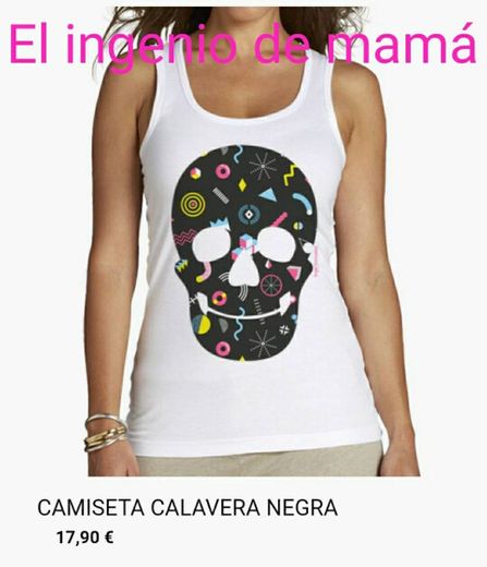 Camiseta Calavera - Diseño Elingeniodemama