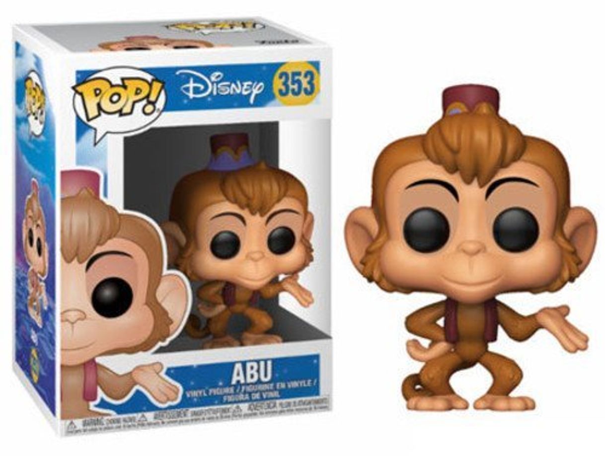 Game FunKo Disney: Aladdin: Abu Pop Vinilo, multicolor, 9 cm