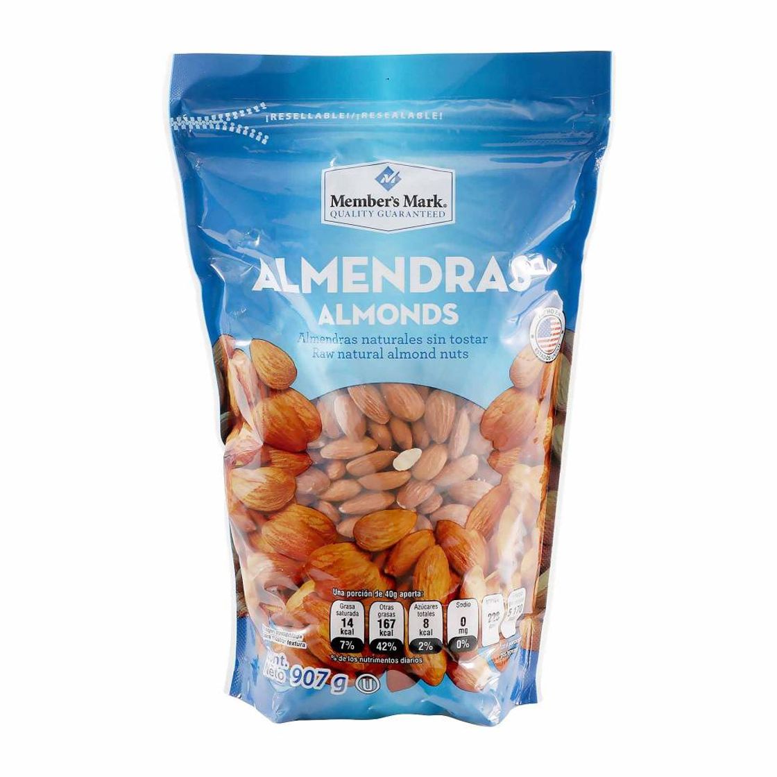 Producto Almendras Member's Mark Naturales 907 g