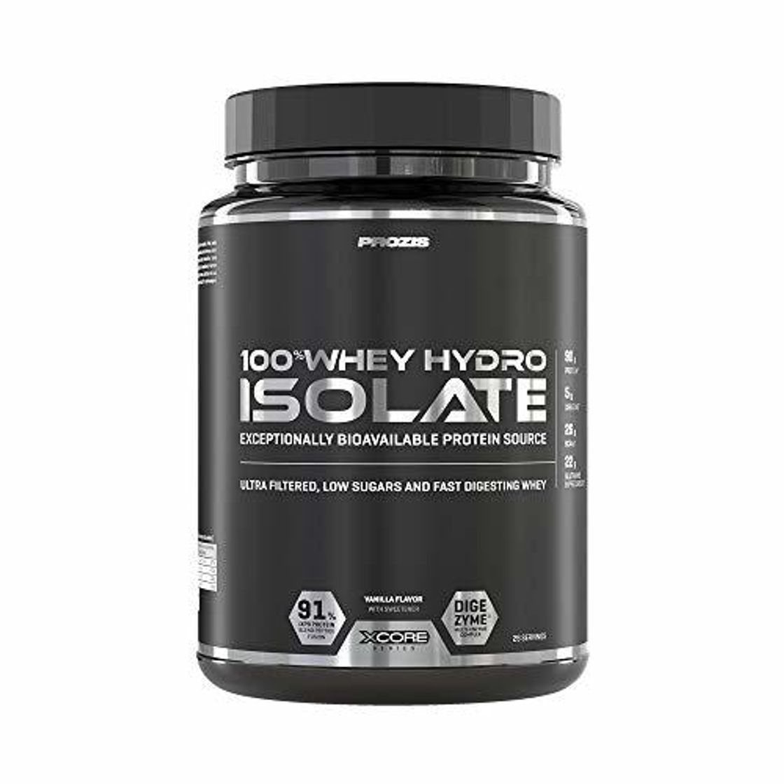 Belleza Prozis 100% Whey Hydro Isolate SS Mejor Sabor Para la Quema De