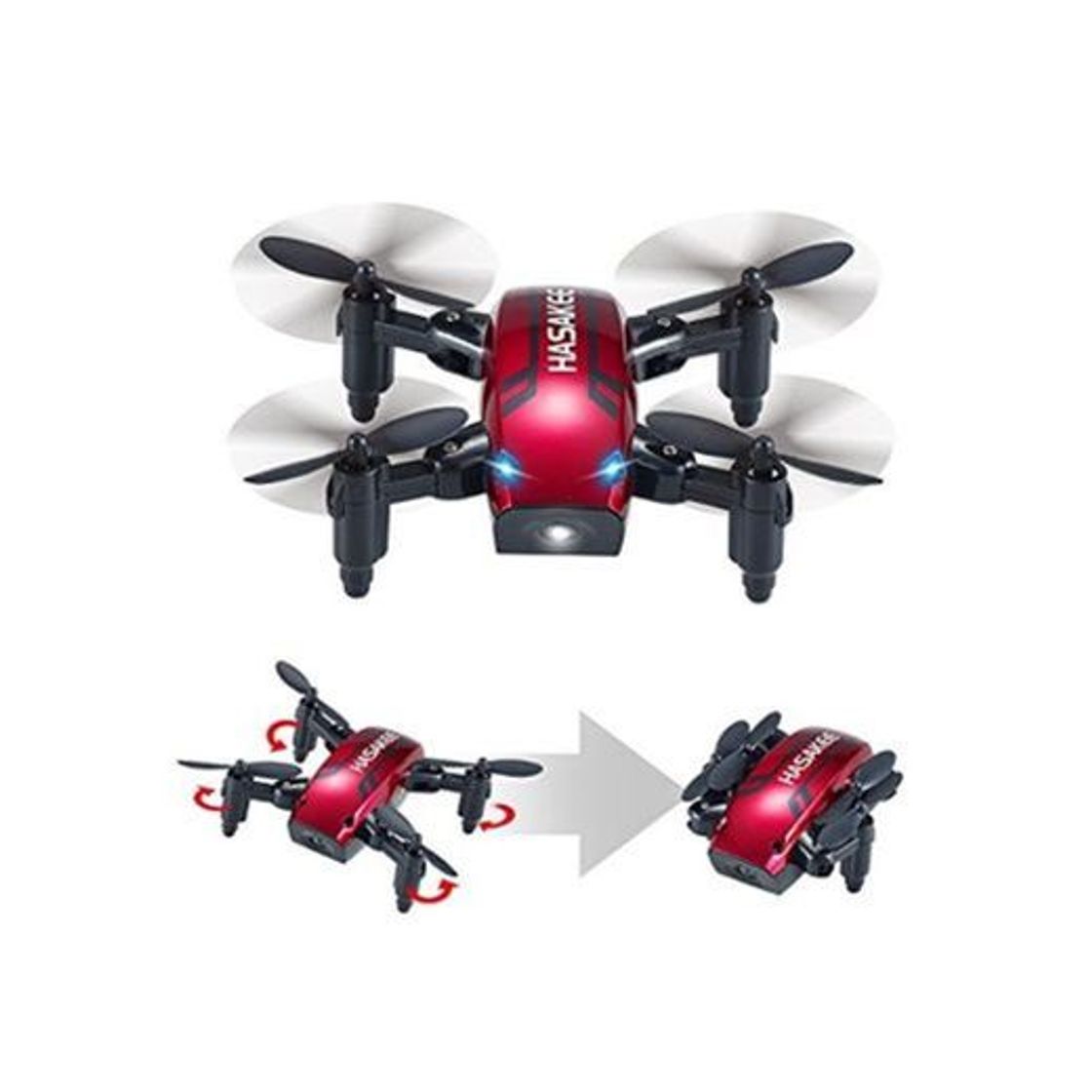 Product H6 Mini Drone Plegable con Control de Altura y Modo sin Cabeza