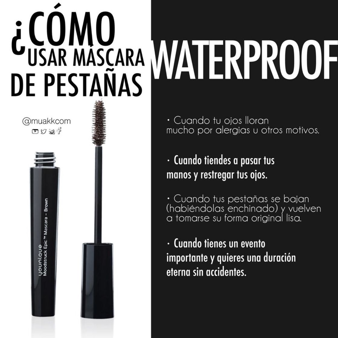 Producto Rímel epic Younique 