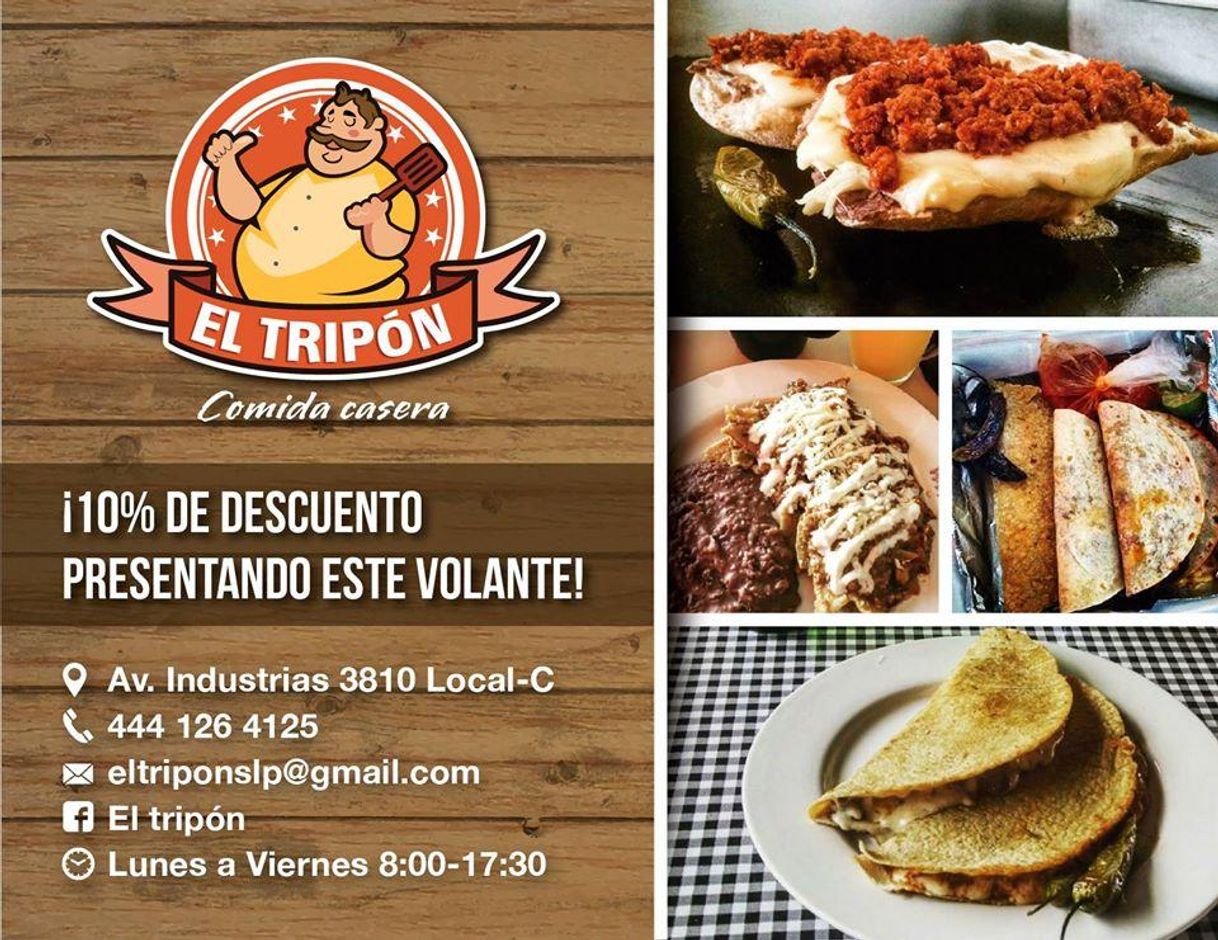 Restaurantes El Tripōn Comida Casera