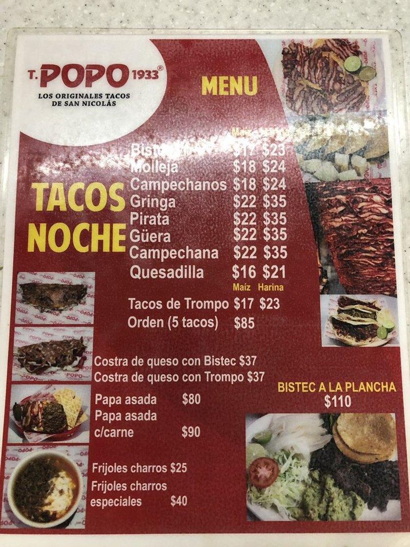 Restaurants Tacos Y Tacos Popos