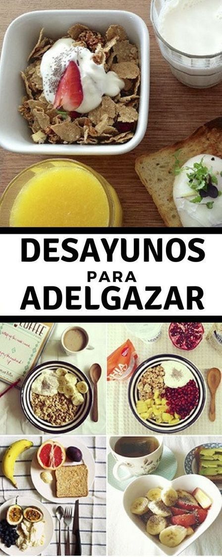 Fashion 6 DESAYUNOS PARA BAJAR DE PESO RAPIDO 🥗🍵