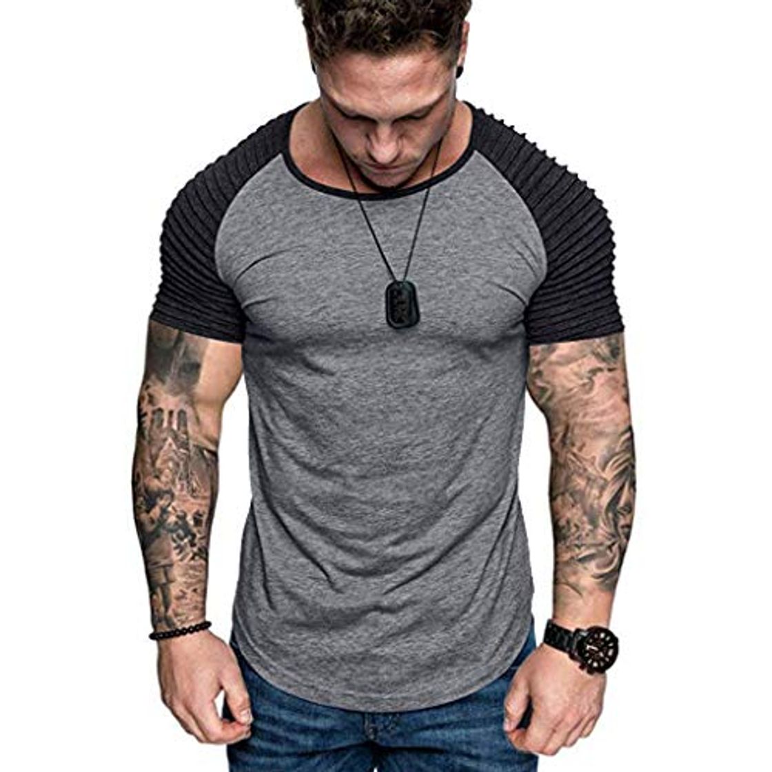 Social Berimaterry Camisetas Hombre Originales Manga Corta Verano Moda Color de Hechizo Bolsillo Polos Personalidad Casual Remera Slim Camisas O culleo Hombre Verano Camisas Hombre Tops Hombre Blusa