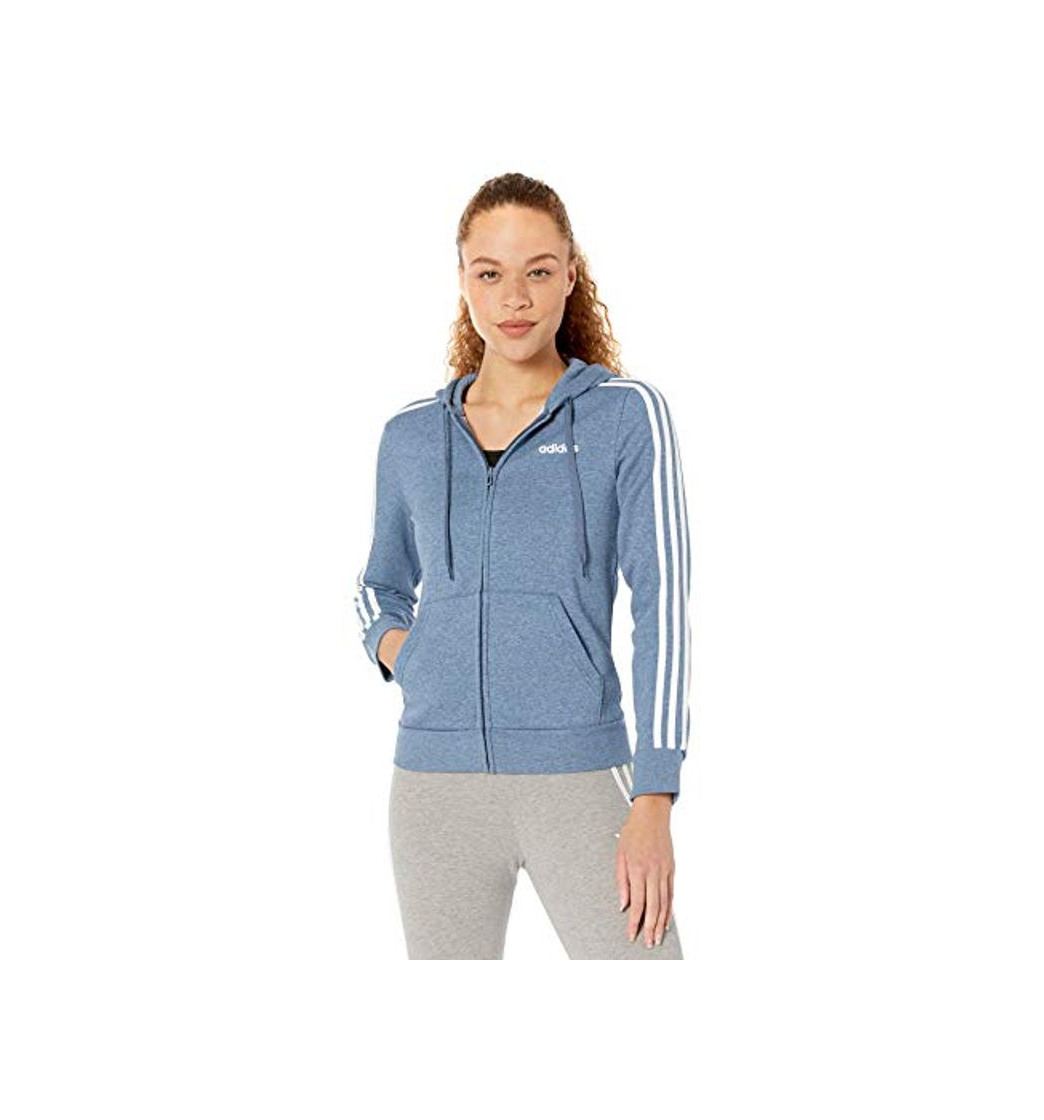 Moda adidas Essentials Sudadera con Capucha y Cremallera Completa con 3 Rayas para