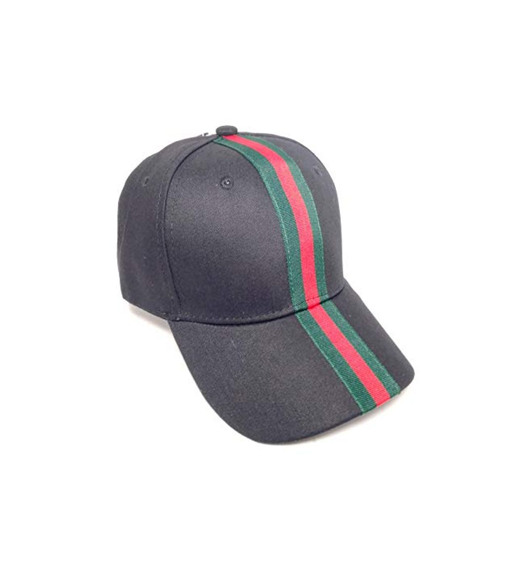 Products Gorra Negra Cinta Verde y Rojo Black Cap Band Green Red REF07