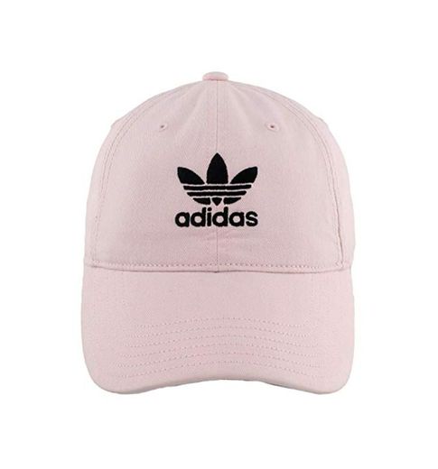 adidas Originals de la Mujer Relaxed Fit Cap, Mujer, Clear Pink