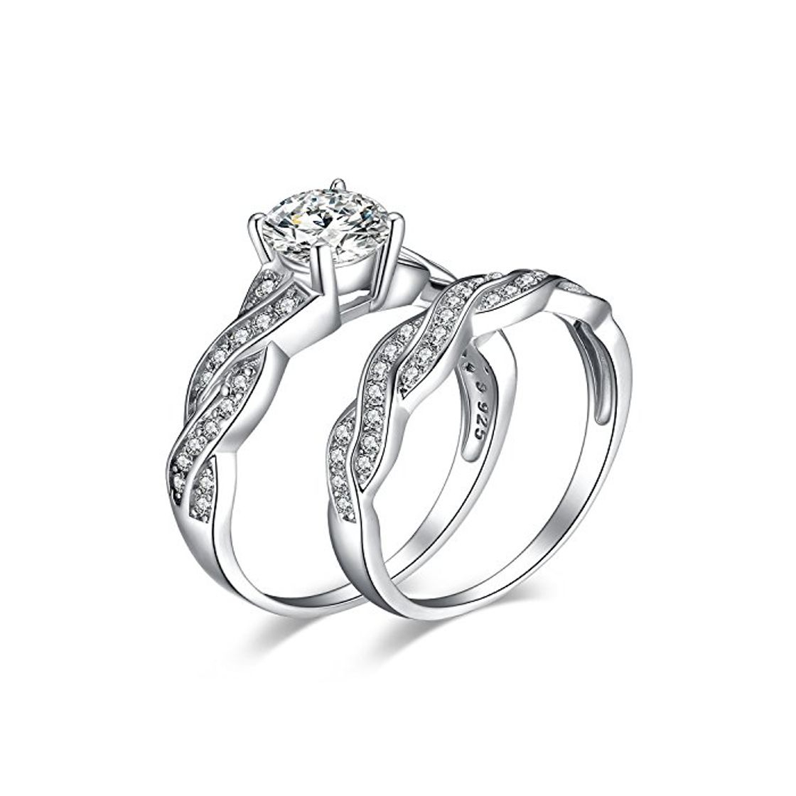 Social JewelryPalace Infinito Anillo de boda 1