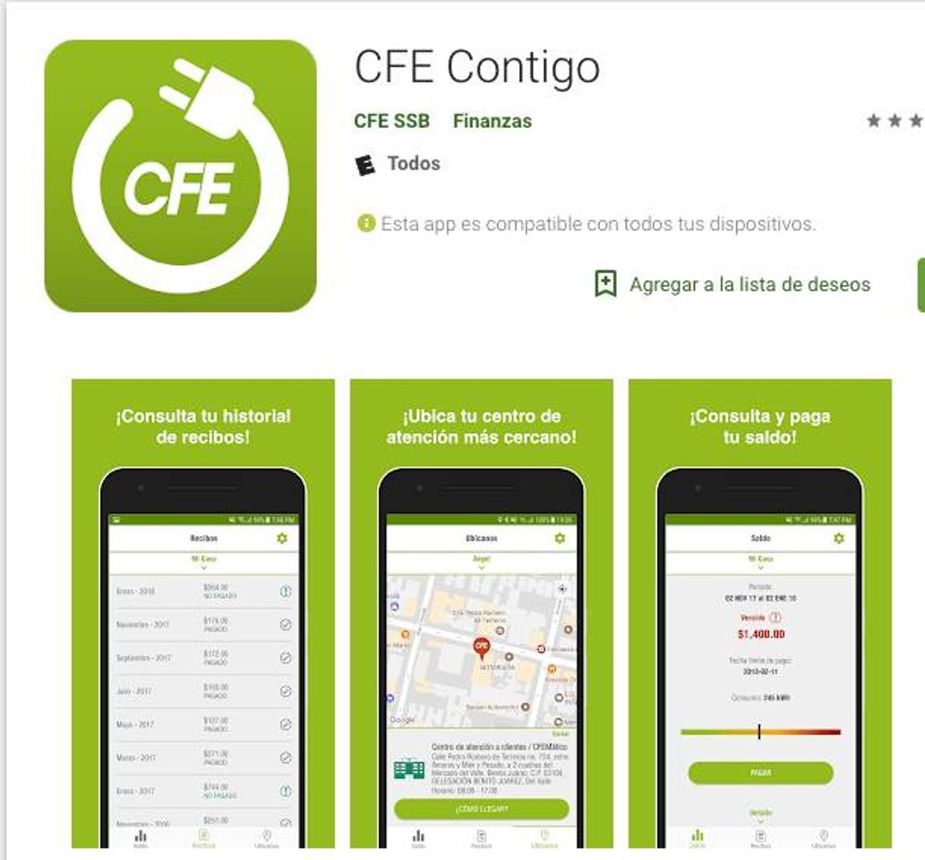 App CFE contigo