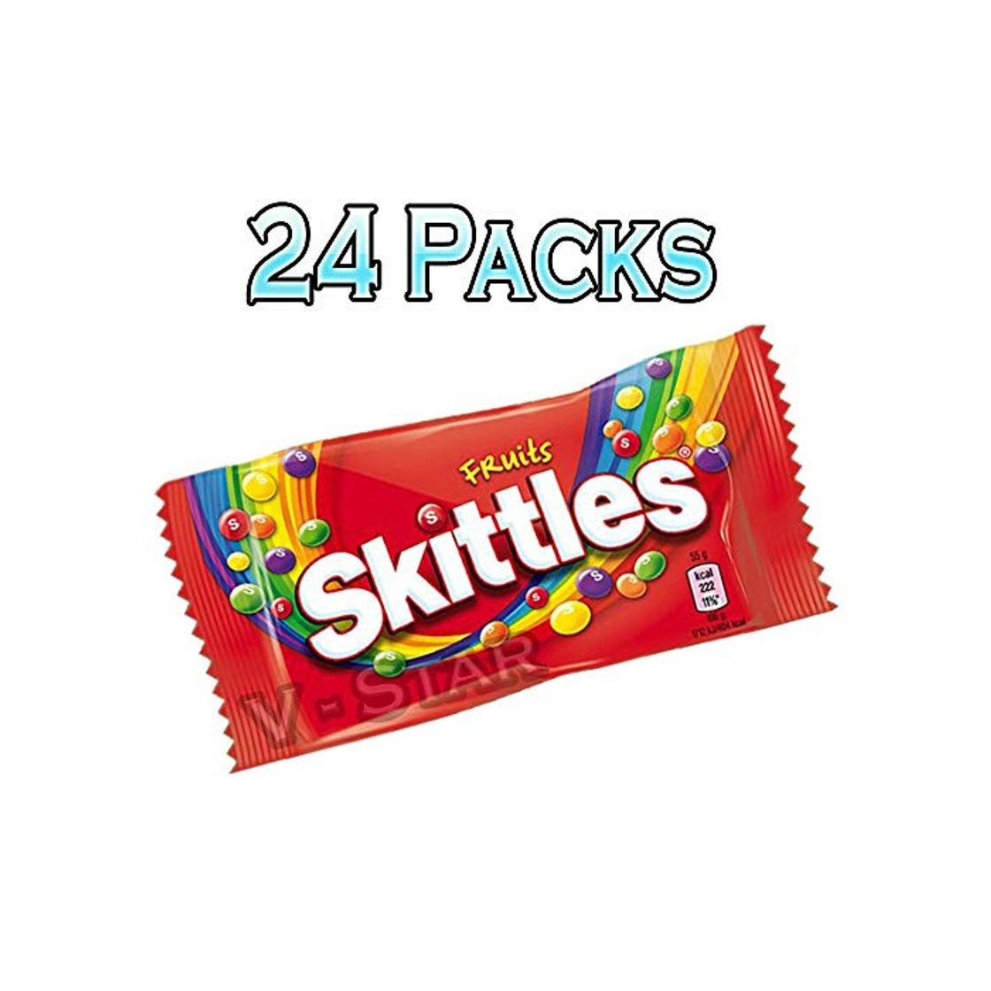 Social Skittles Fruits Sweets Pack of 14 Bags x38g