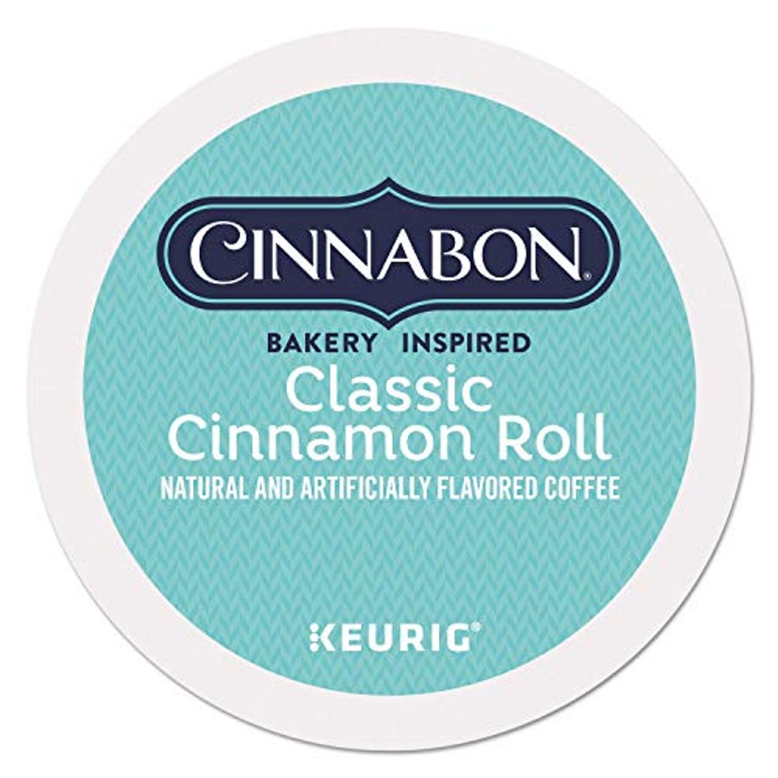Place Cinnabon K-Cup Portion Pack for Keurig Brewers, Classic Cinnamon Roll, 24 Count