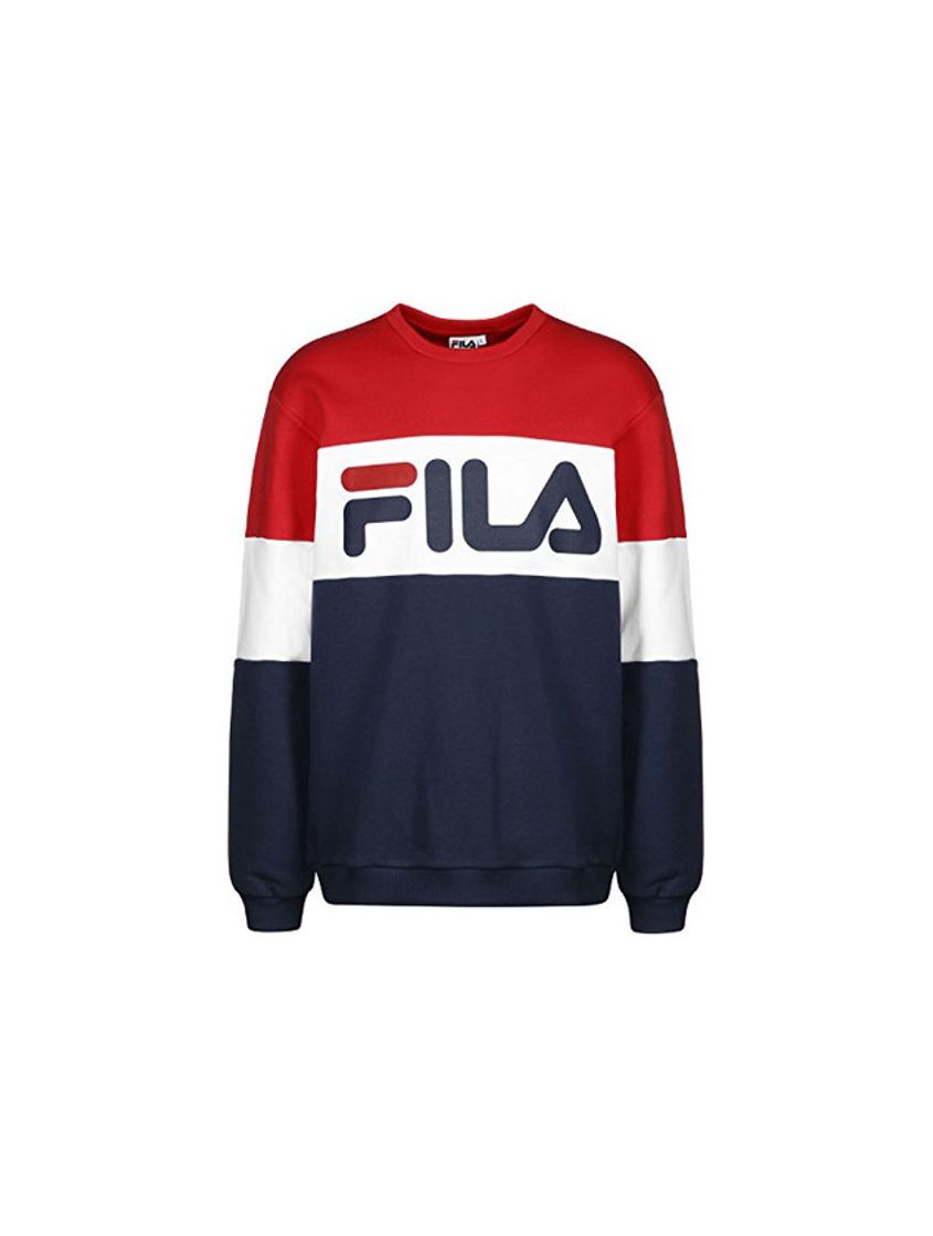 Social Fila Sudadera Straight Blocked Crew