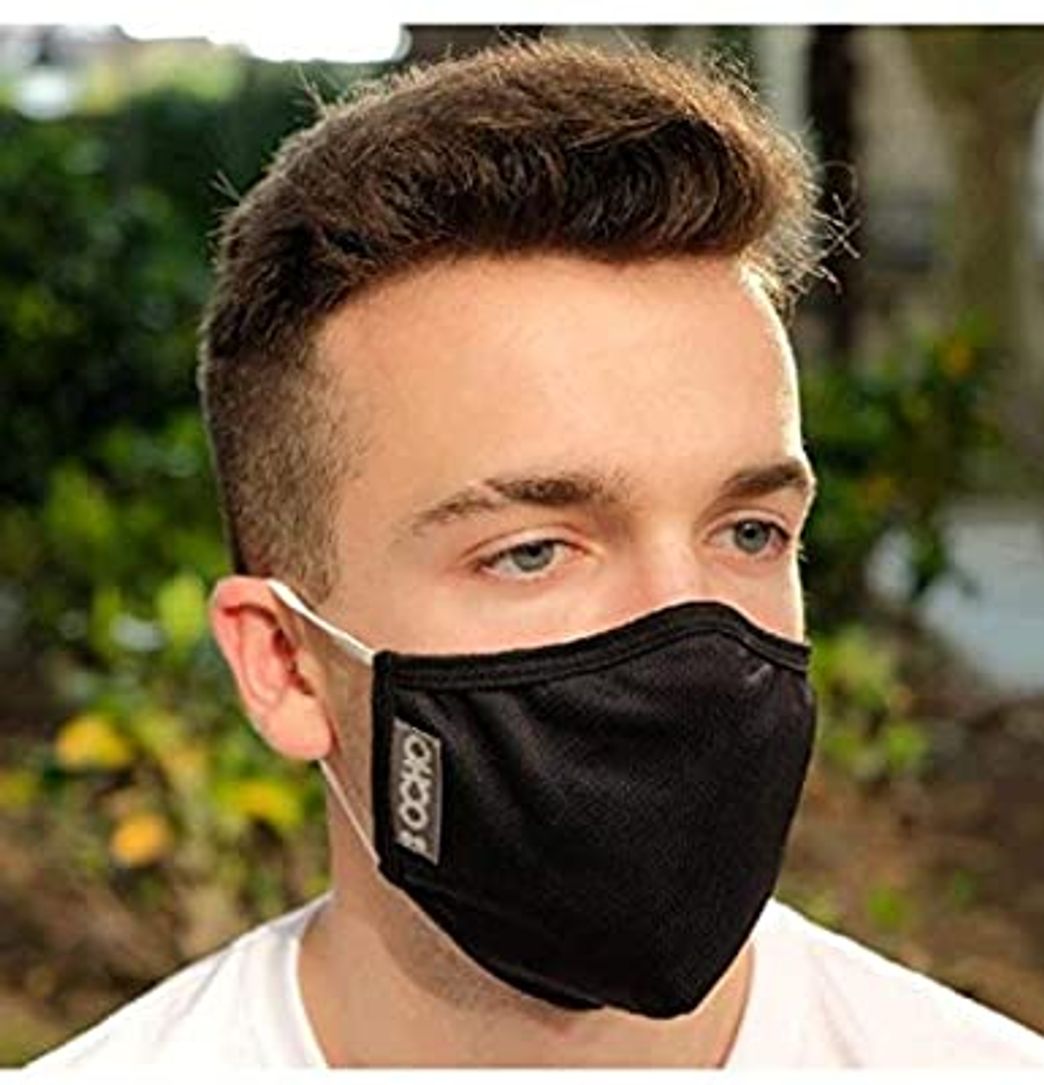 Social Mascarilla higiénica, certificada y reutilizable con 10 filtros de un solo uso.