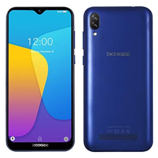 DOOGEE X90 Teléfono Móvil Libre – 6.1" Pantalla Completa Waterdrop