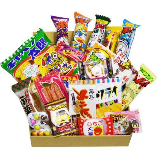 Caja japonesa de Dagashi del caramelo 20pcs Umaibo Snack Gumi de la