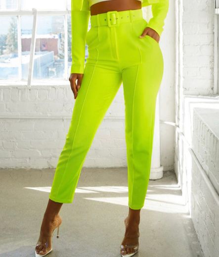 Neon yellow