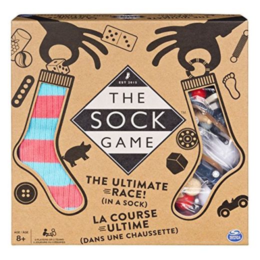 Spin Master Games – 6044394 – Juego de Tablero – The Sock Game