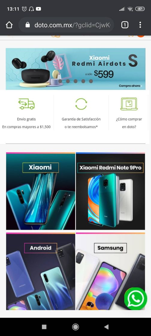 Product Celulares