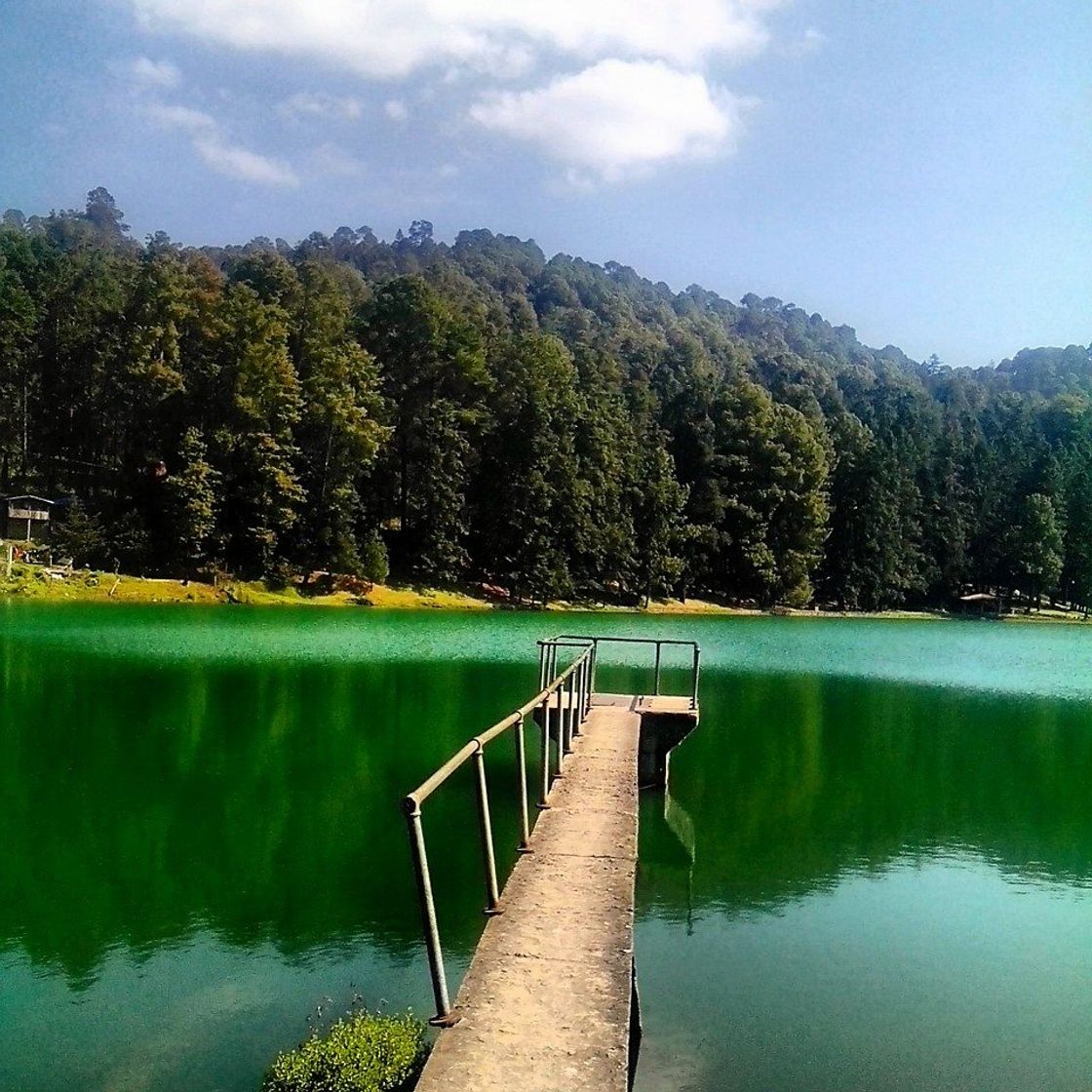 Places Los azufres Michoacan, Lago Verde