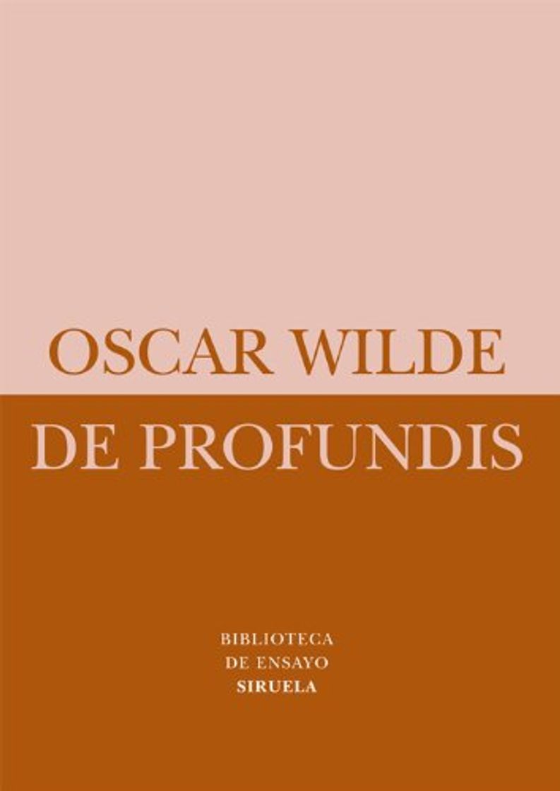 Books De profundis