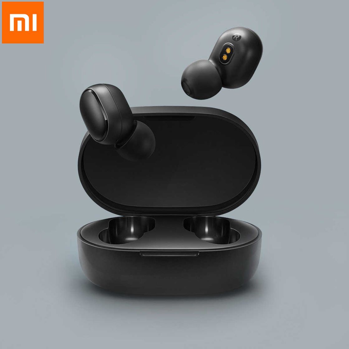 Electronic Xiaomi Redmi Airdots TWS Auriculares inalámbricos Bluetooth 5.0 Auriculares Caja de Carga