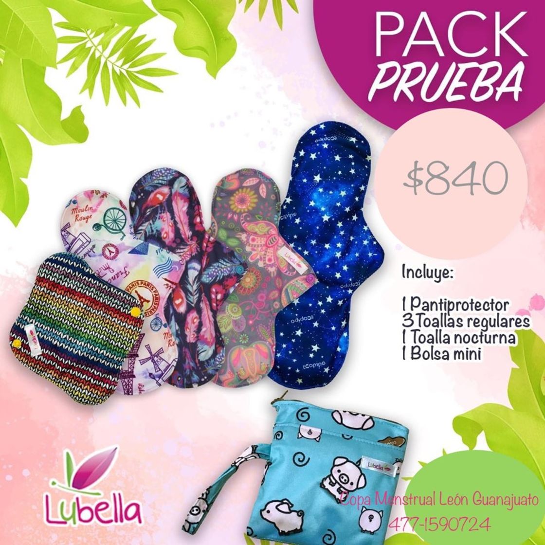 Social Toallas ecológicas Lubella 
