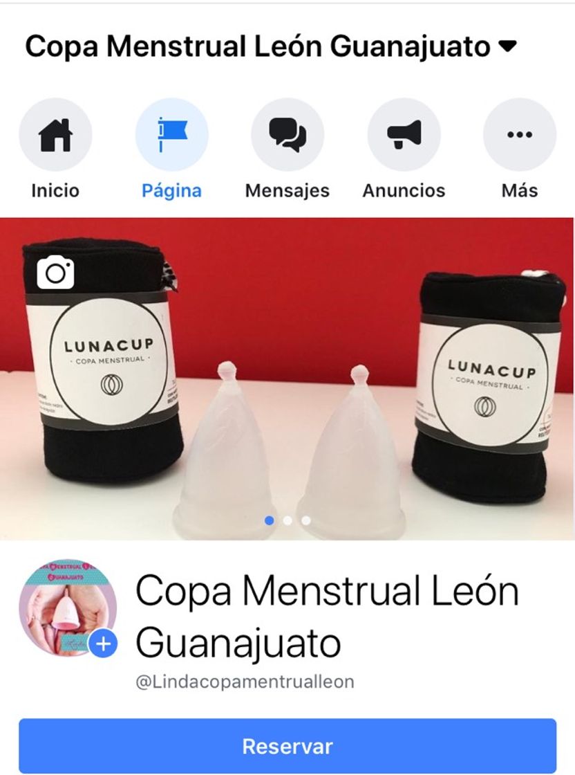 Social Copa Menstrual León Guanajuato 
