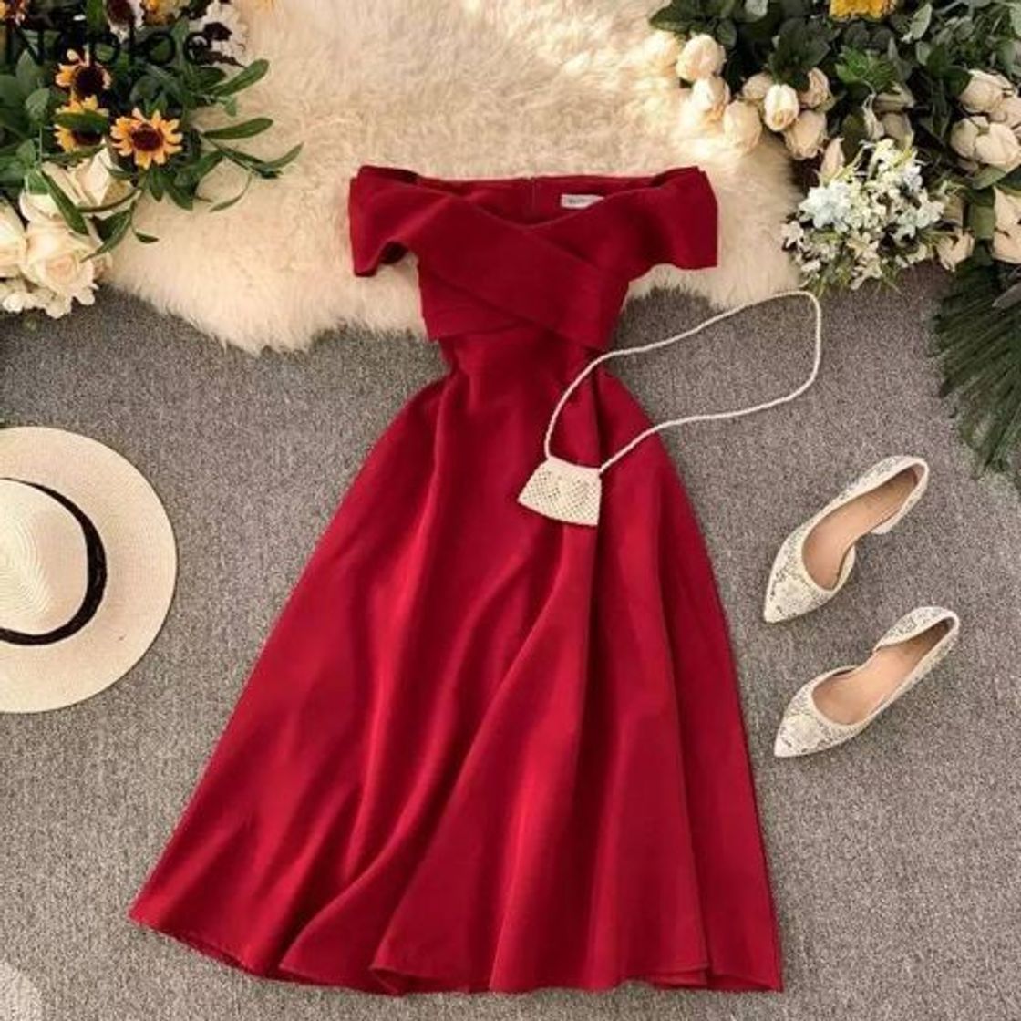 Social Vestido rojo