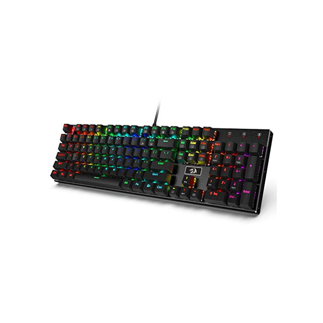 Product Redragon® K556 LED Gaming Mecánica Teclado QWERTY con RGB de iluminación