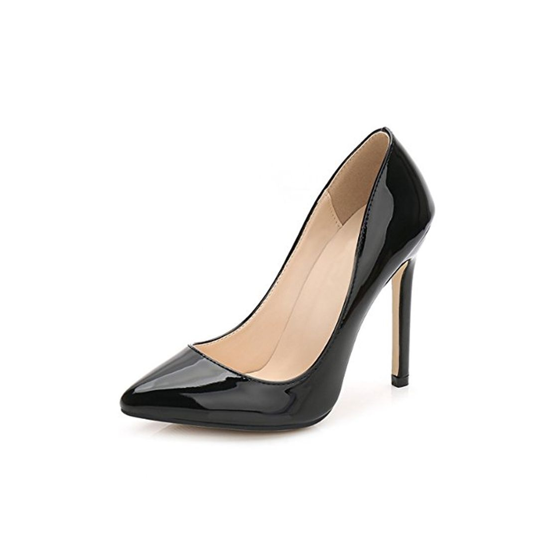 Social OCHENTA -11CM Zapatos de Tacón de Aguja Puntiagudo Punta Cerrada Diseño Elegante