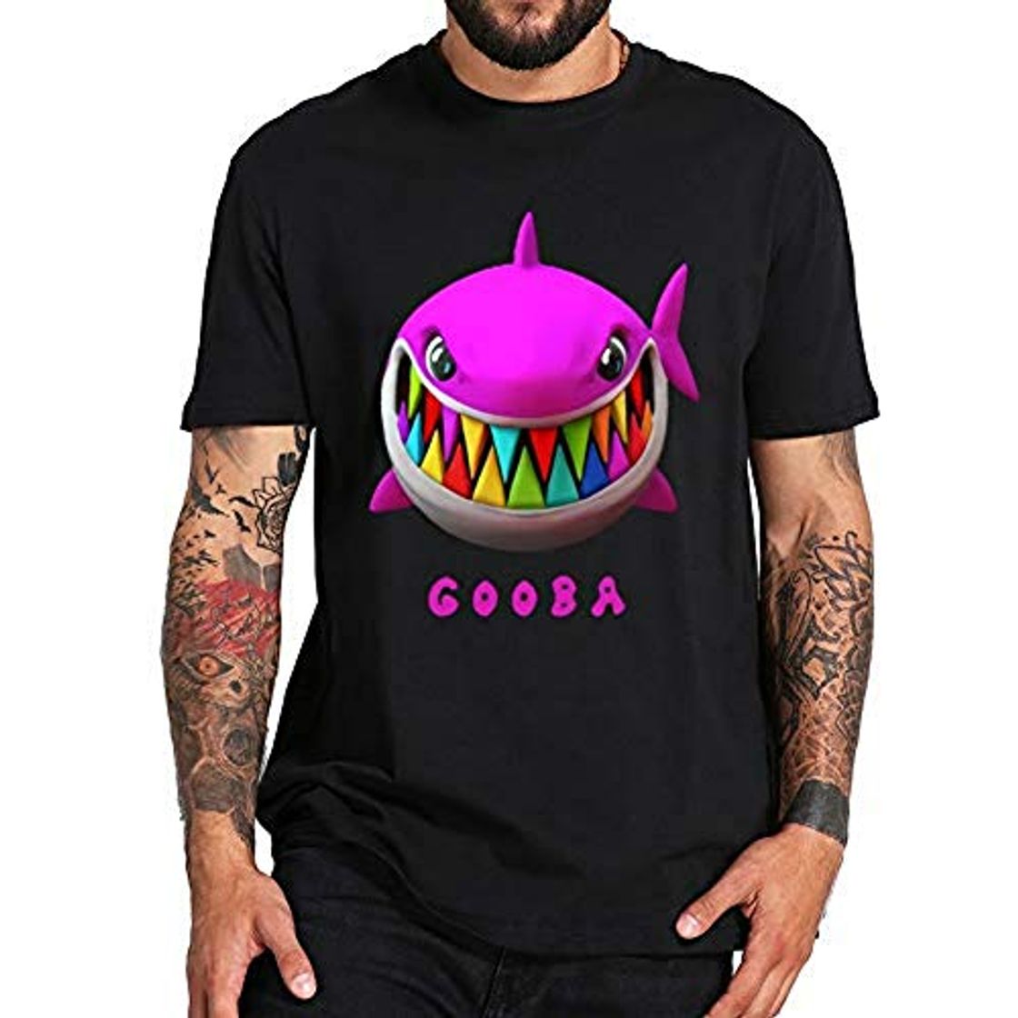 Moda WAWNI Rapper 6ix9ine Camiseta Gooba de algodón Hip Hop suave camiseta de