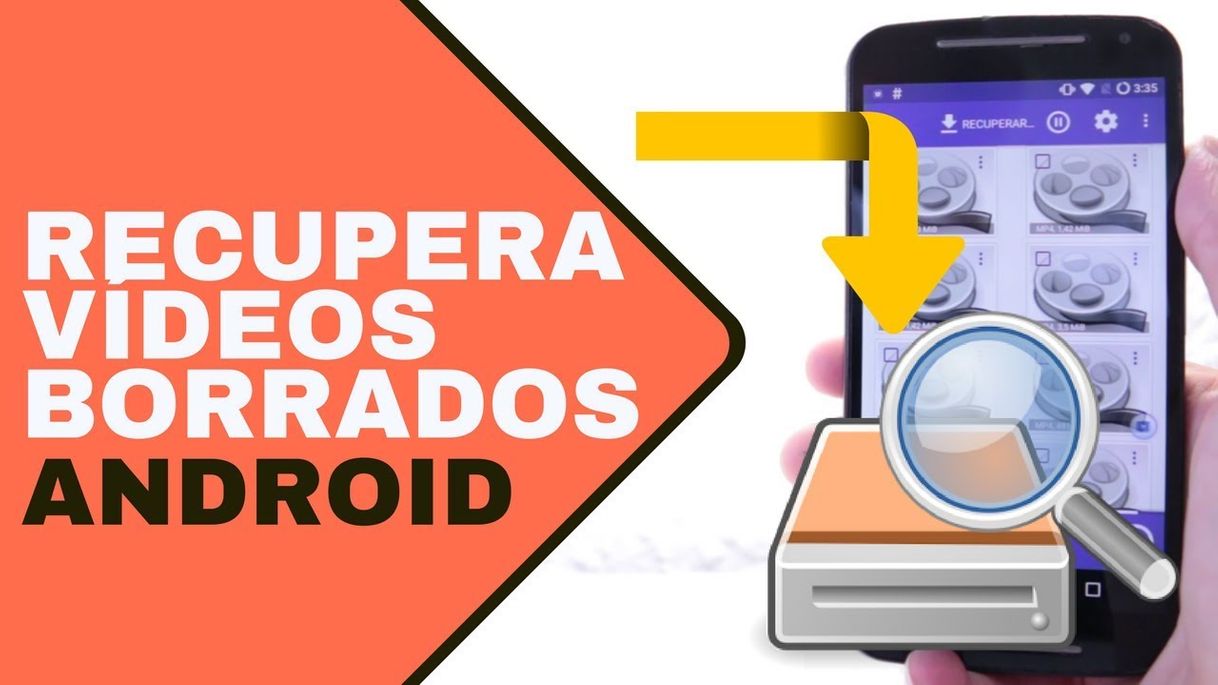 Apps Recupera tus videos eliminados 