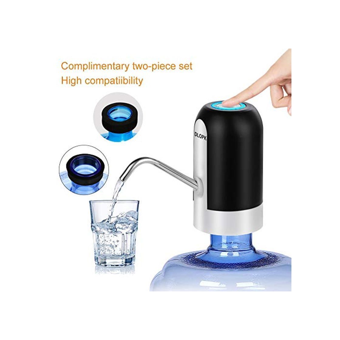 Social DLOPK Dispensador de Bomba de Agua Distribuidor de Carga USB