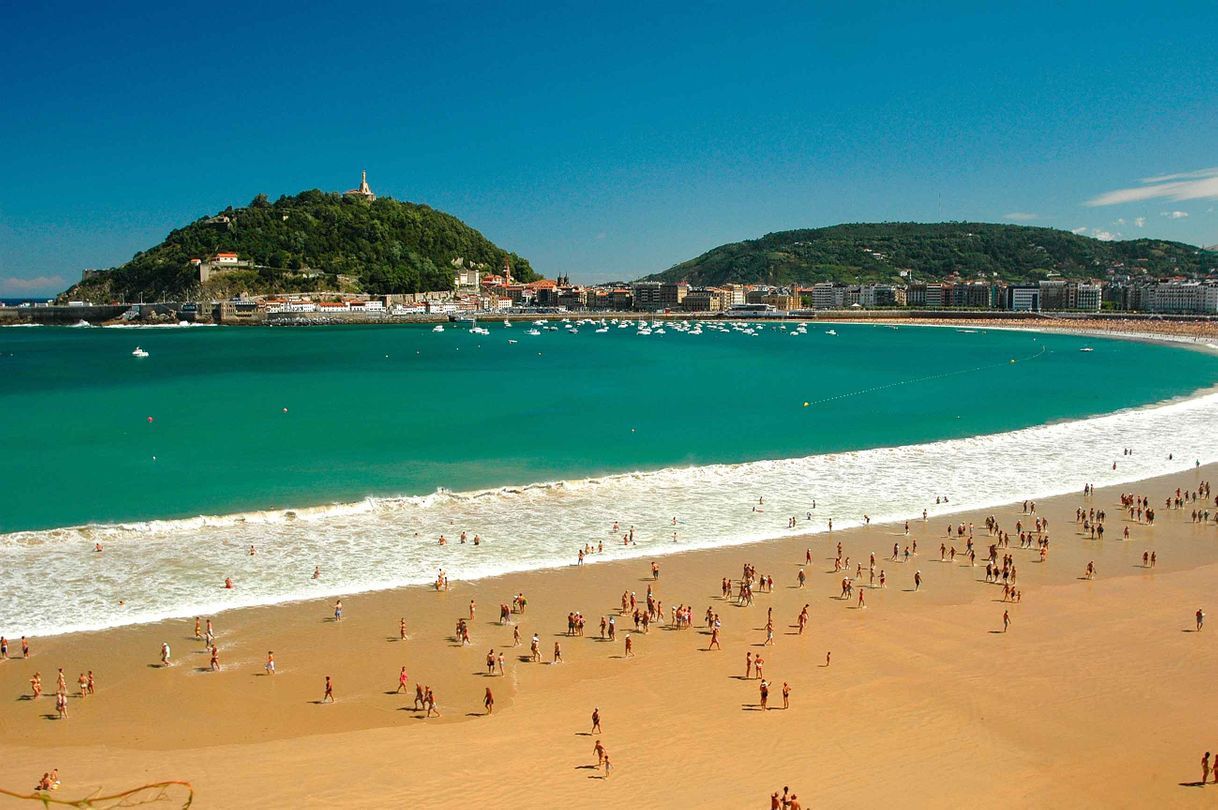 Lugar Playas en San Sebastian