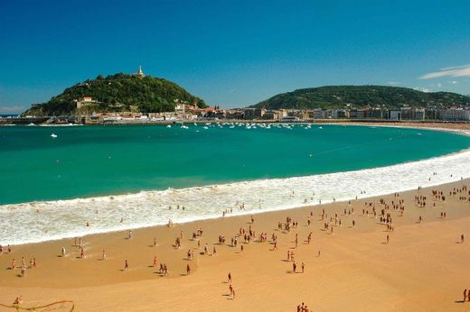 Playas en San Sebastian